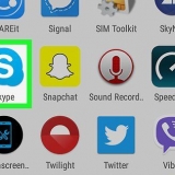 Find dit skype-id på android