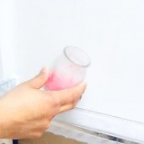 Fjernelse af stearinlys fra glas