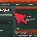 Tilføj tegn til mugen
