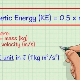 Beregn kinetisk energi