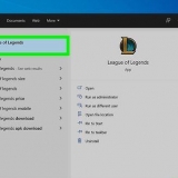 Spil league of legends i vinduestilstand