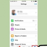 Slå notifikationer fra i facebook messenger