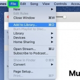 Læg mp3'er i itunes