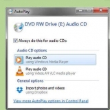 Rip musik fra en cd til en computer