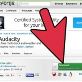 Flet sange på din pc med audacity