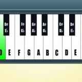 Lær noder på et klaver eller keyboard