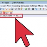 Tjek null i java