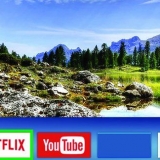 Log ud af netflix på et tv