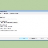 Ændring af opstartsprogrammer i windows xp