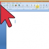 Indsæt sidetal i microsoft word