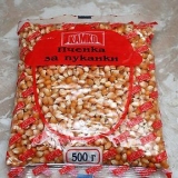 At lave popcorn i en gryde