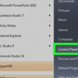 Afinstaller programmer i windows 7