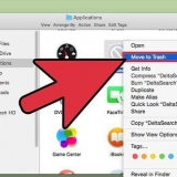 Afinstaller programmer på en mac