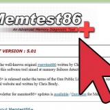 Test af ram med memtest86