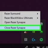 Afinstaller razer synapse fra en pc eller mac