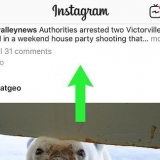 Send eller slet kommentarer på instagram-billeder