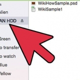 Skrivning til en ekstern harddisk i max os x