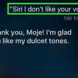 Gøre siri ked af det