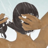 Påfør tape-hair extensions