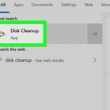 Slet midlertidige filer i windows 10