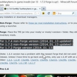 Bruger for mange genstande i minecraft