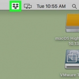 Log ud af dropbox på din pc eller mac