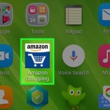 Log ud af amazon på android