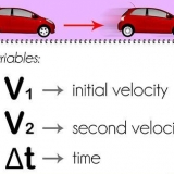Beregn acceleration