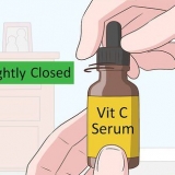 Opbevaring af c-vitamin serum