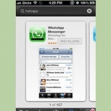Ved hjælp af whatsapp