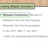 Citerer wikipedia i mla-stil