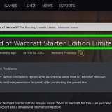 Få world of warcraft gratis