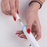 Fjernelse af sort snavs fra en philips sonicare