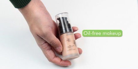 Skjul acne med makeup