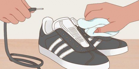 Rengøring af adidas gazeller