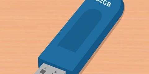 Lagring af billeder på en usb-stick