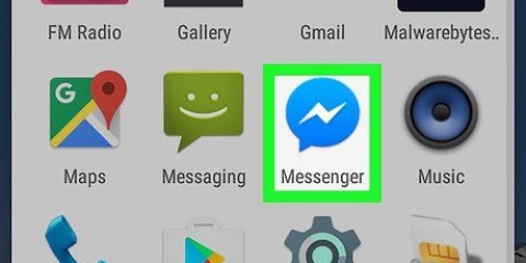 Gem billeder til facebook messenger til android