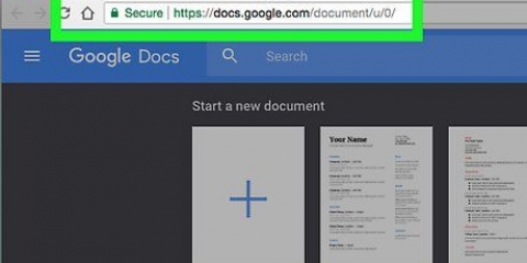 Alfabetiser i google docs
