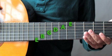 Lær alle noderne på en guitar