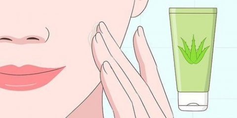 Brug aloe vera gel i dit ansigt