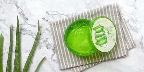 Sådan laver du aloe vera shampoo