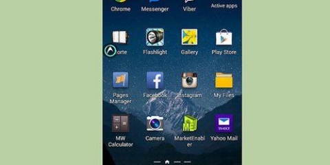 Lukning af apps på en samsung galaxy