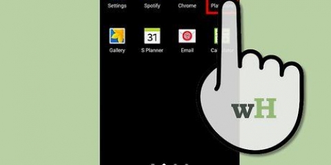 Opdatering af apps på en samsung galaxy s4