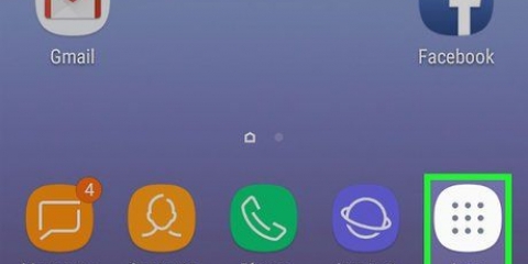 Skjul apps på en samsung galaxy