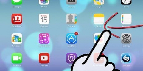 Sletning af apps på en ipad