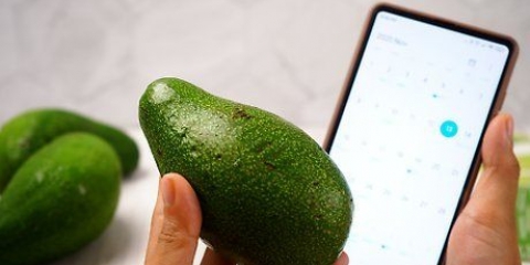 Afgøre, om en avocado er moden