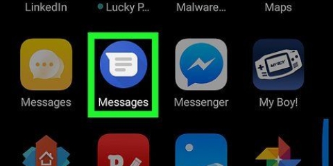 Skjul beskeder på android