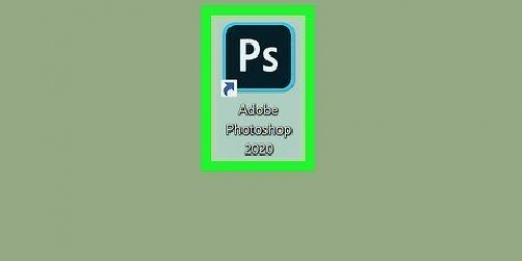 Åbning af filer i photoshop