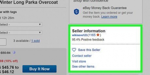 Find pålidelige sælgere på ebay