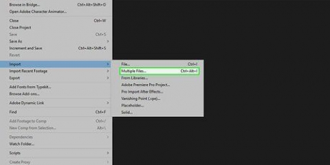 Registrering af bevægelse i adobe after effects